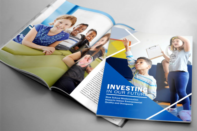 'Investing in Our Future: How School Modernization Impacts Indoor Environmental Quality and Occupants' by Perkins Eastman and District of Columbia Public Schools. Photo: Robert Benson.