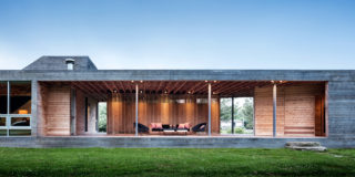Shelter Island House by Christoff:Finio Architecture and James C. Grimes Land Design. Photo: Scott Frances.