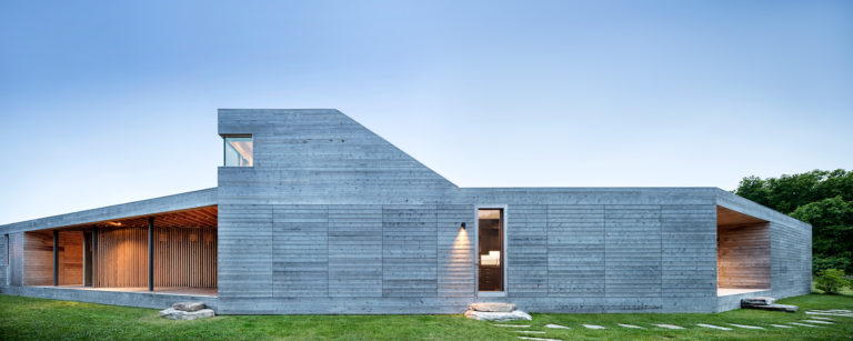 Shelter Island House by Christoff:Finio Architecture and James C. Grimes Land Design. Photo: Scott Frances.