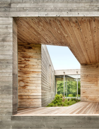 Shelter Island House by Christoff:Finio Architecture and James C. Grimes Land Design. Photo: Scott Frances.