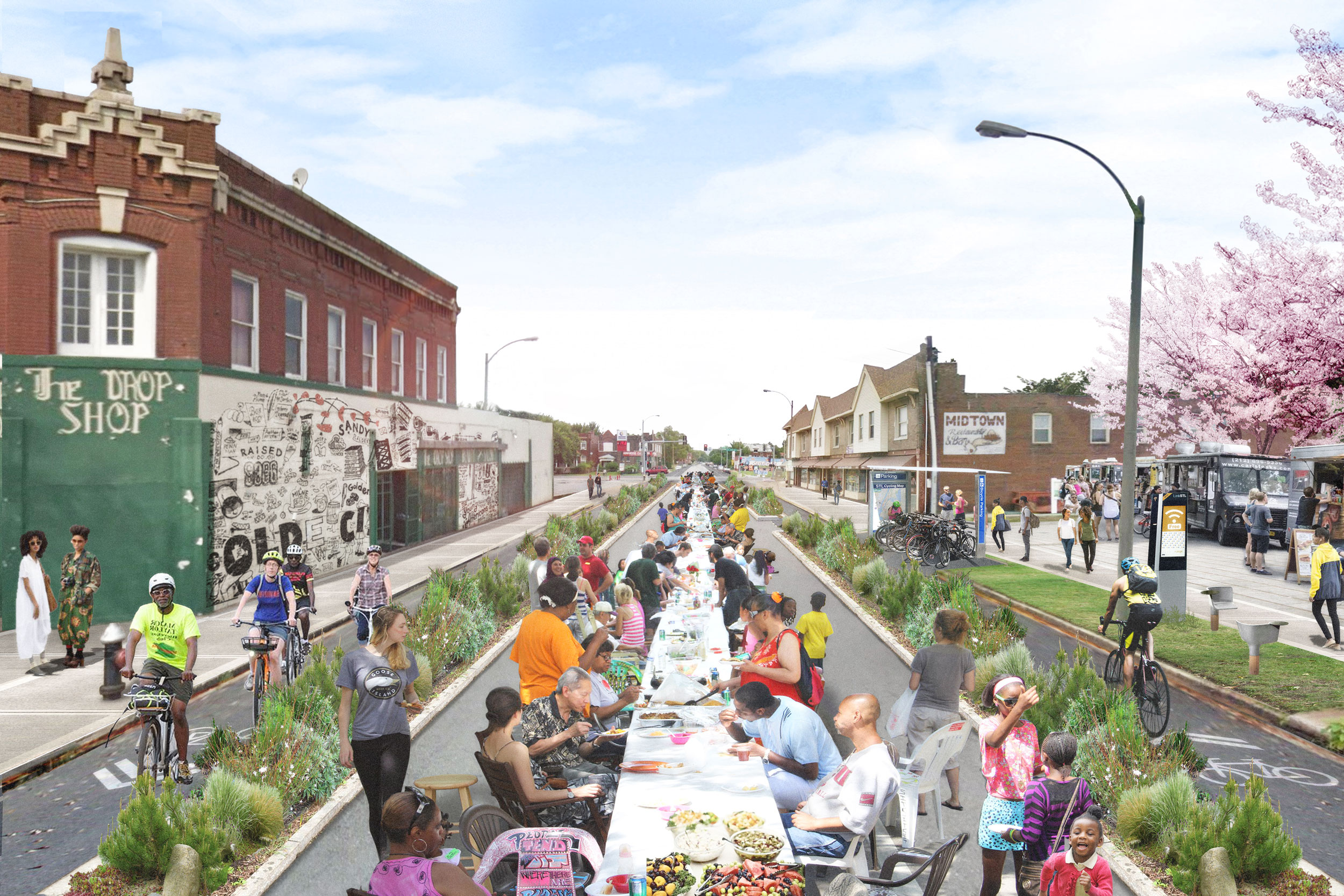 +StL: Growing an Urban Mosaic by Object Territories; [dhd] Derek Hoeferlin Design; and TLS Landscape Architecture. Image: Object Territories.