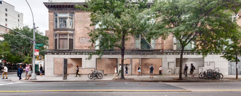 'Subculture: Microbial Metrics and the Multi-Species City' by Kevin Slavin, Elizabeth Hénaff, and David Benjamin/The Living. Commissioned by Storefront for Art and Architecture, 2018. Photo: Rafael Gamo.