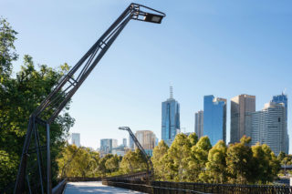 Tanderrum Bridge by John Wardle Architects; NADAAA; and OCULUS. Photo: Kristoffer Paulsen.