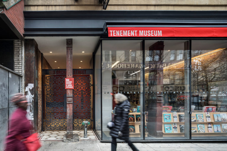 Tenement Museum Renovation by Perkins Eastman. Photo: Sarah Mechling/Perkins Eastman.