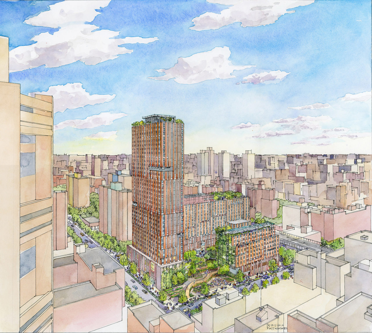 Sendero Verde by Handel Architects. Image credit: Handel Architects.