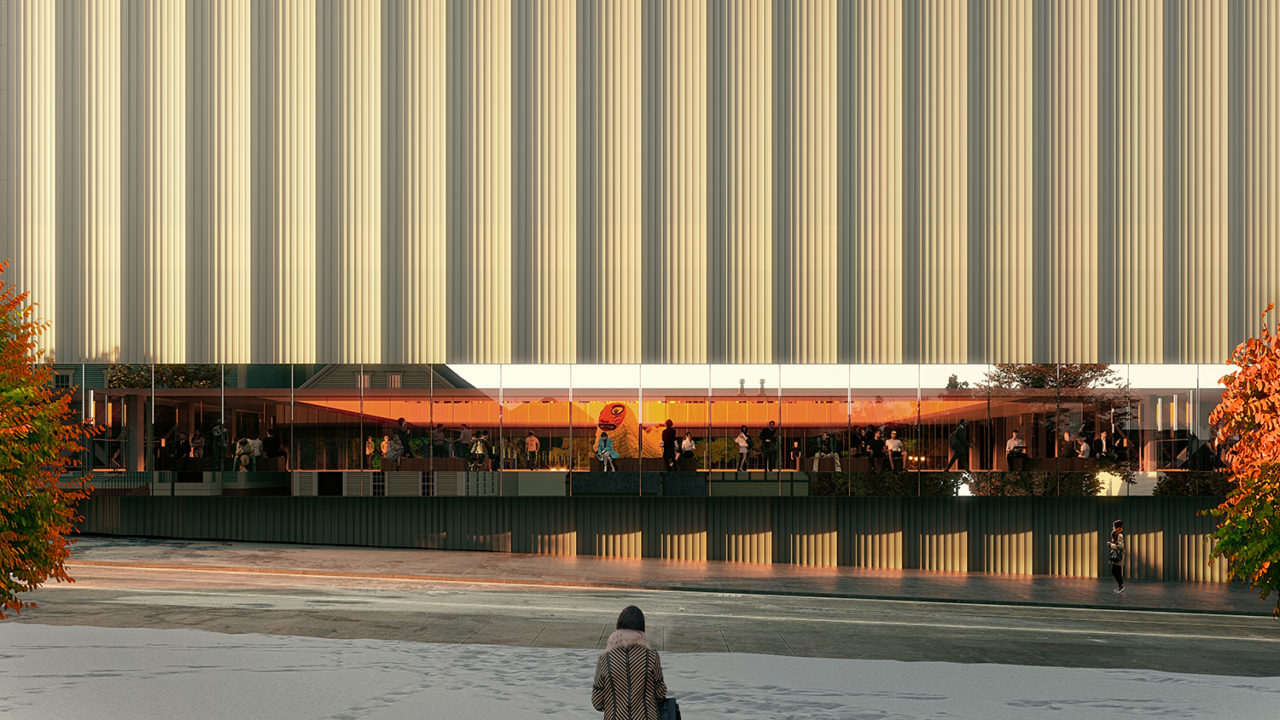 Brown University Performing Arts Center by REX. Image credit: Luxigon.