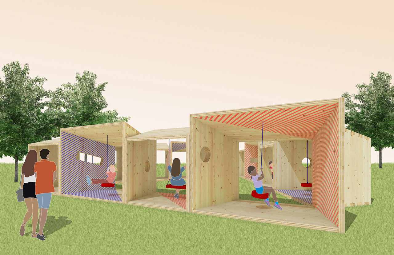 Salvage Swings by Somewhere Studio