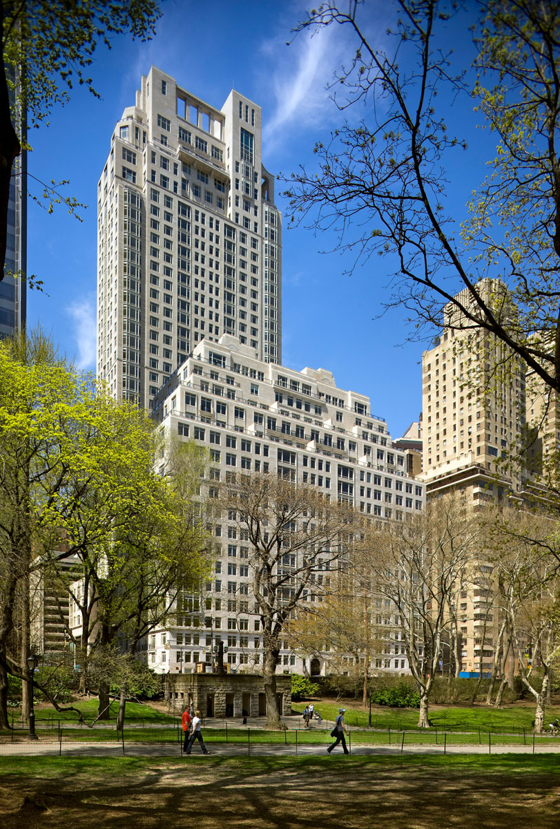 15 Central Park West, New York. Photo: Peter Aaron/OTTO.