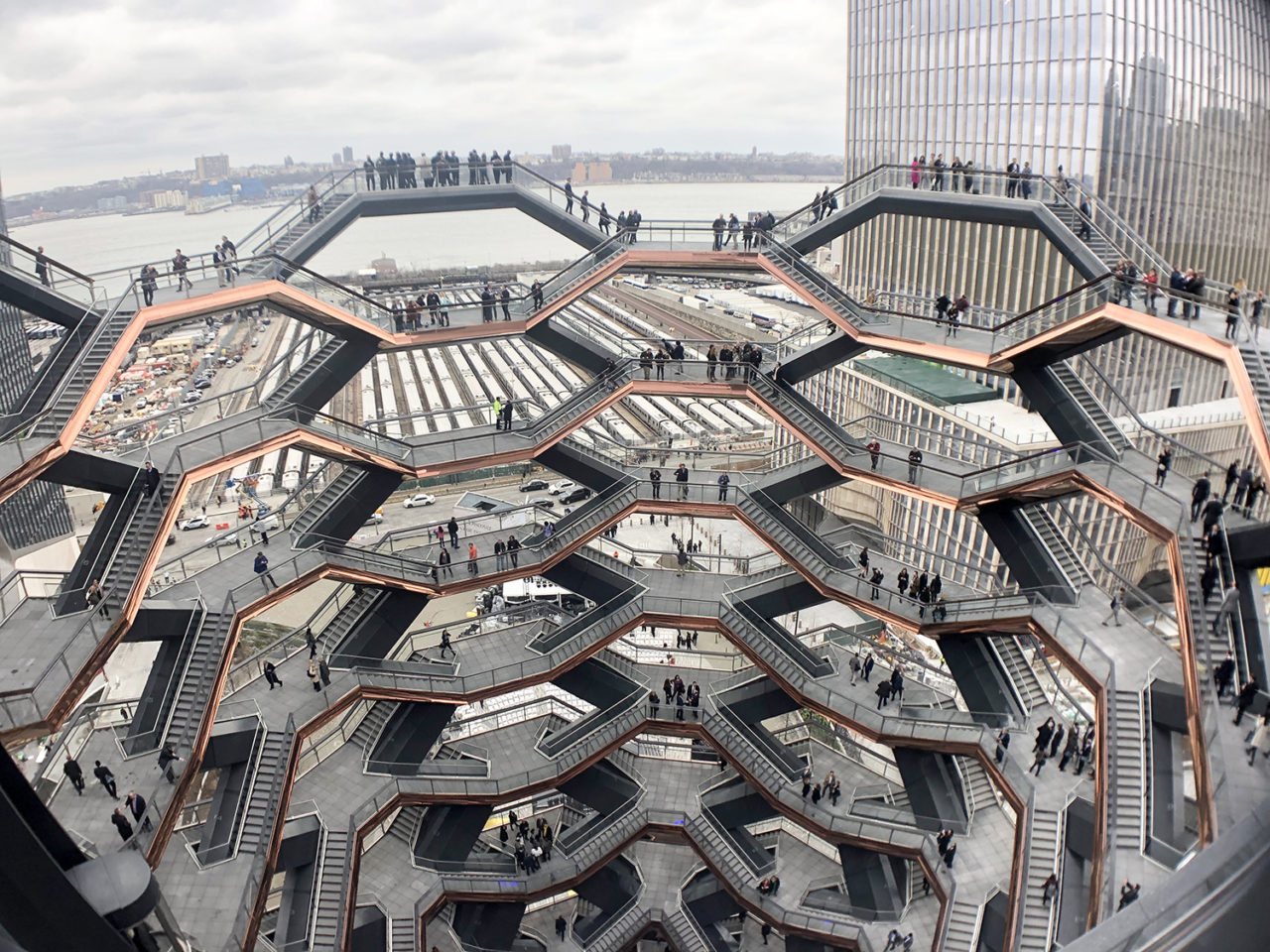 Hudson Yards Vessel by Heatherwick Studio. Image credit: Courtesy of Untapped Cities, www.untappedcities.com