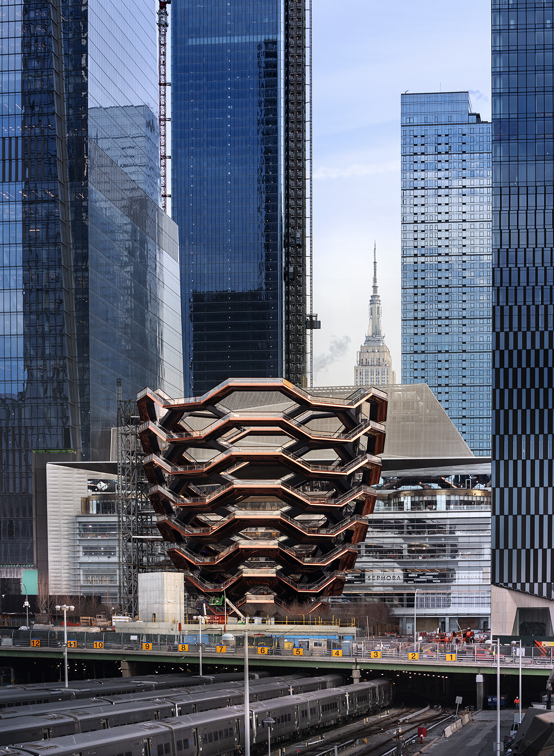 Hudson Yards Vessel by Heatherwick Studio. Image credit: Courtesy of Michael Moran for Related-Oxford.
