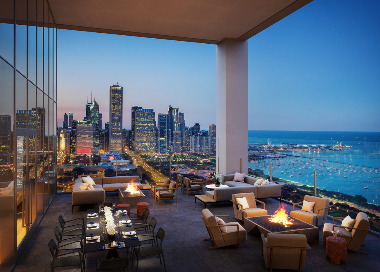 NEMA Chicago by Rafael Viñoly Architects. Image credit: Steelblue, courtesy of Crescent Heights.