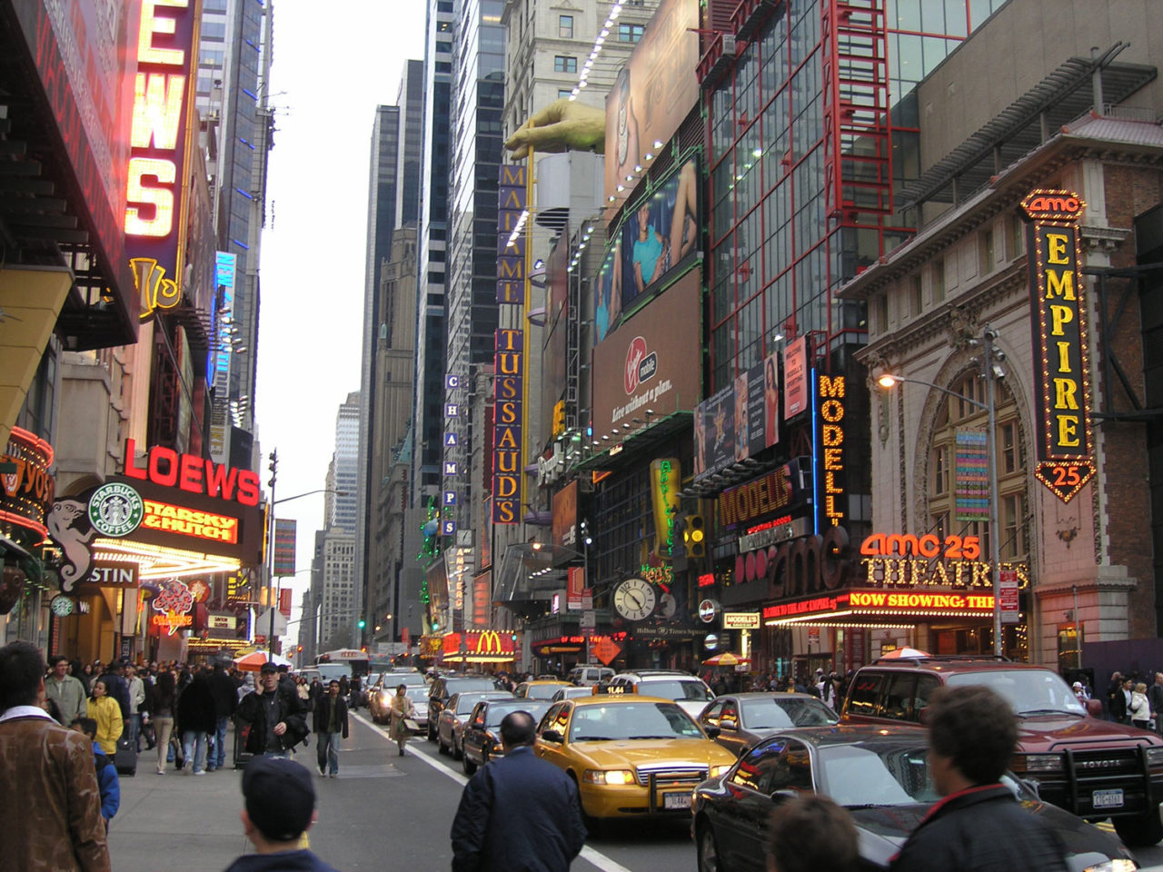 42nd Street Now!, New York. Photo: Peter Aaron/OTTO.