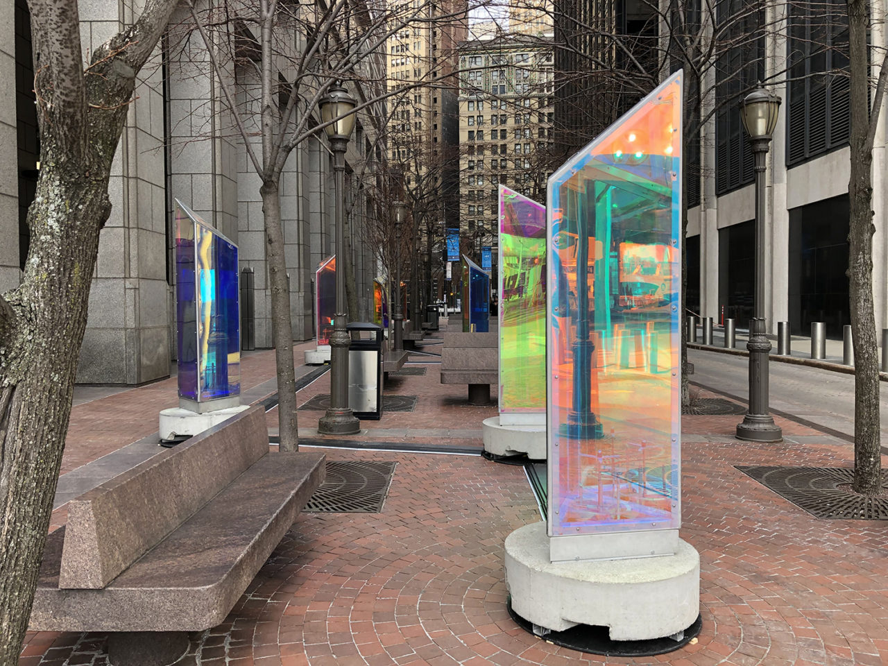 Prismatica by RAW Design and Atomic3. Image credit: Kristin Heise/Downtown Alliance.