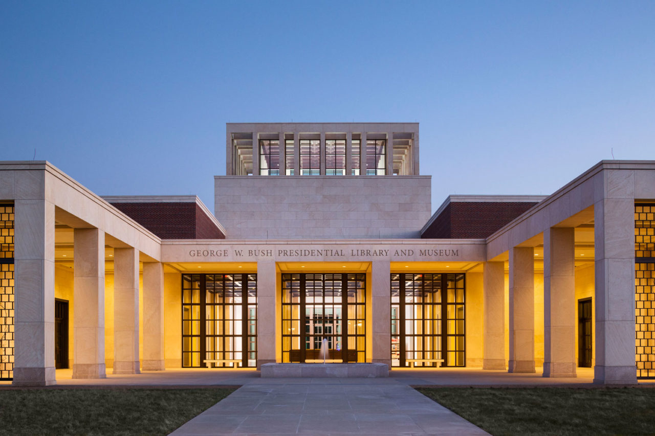 George W. Bush Presidential Center, Southern Methodist University, Dallas, TX. Photo: Peter Aaron/OTTO.