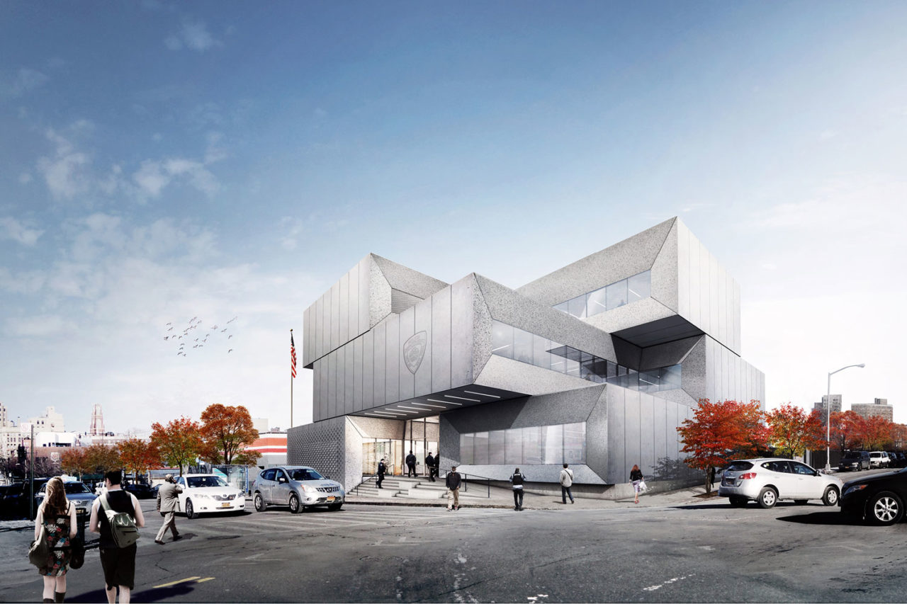 NYPD 40th Precinct Station House (Bronx, NY, US). Image: BIG – Bjarke Ingels Group.