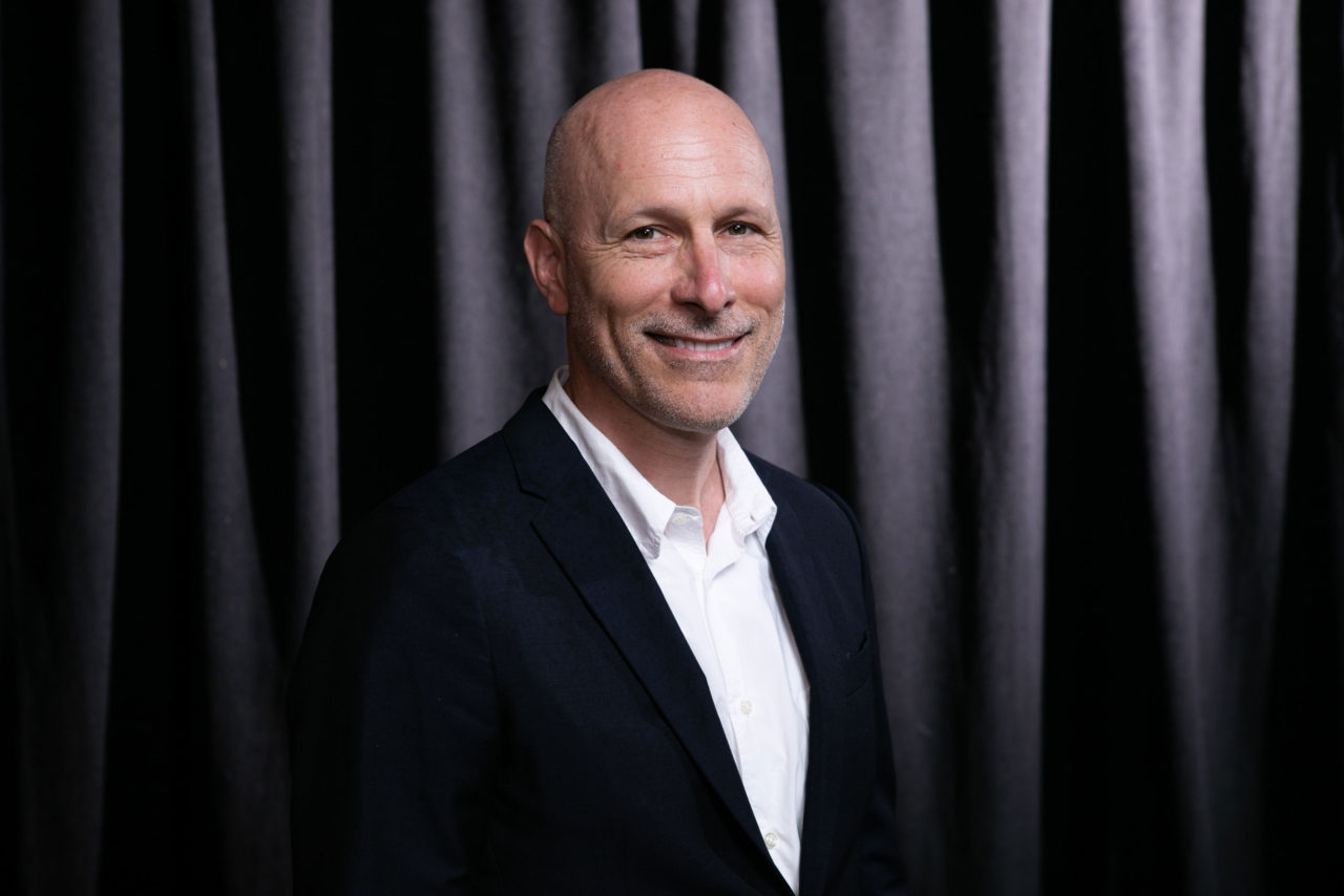 Martin Finio of Christoff:Finio Architecture accepted an Architecture Merit award for the firm's Shelter Island House. Photo: Sam Lahoz.