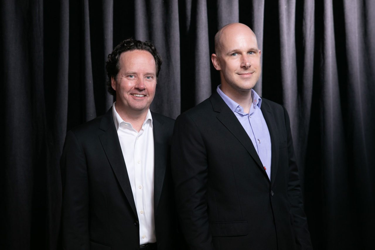 Marcus Carter of Object Territories and Derek Hoeferlin of [dhd] derek hoeferlin design accepted an Urban Design Honor award for +StL: Growing an Urban Mosaic in St. Louis, MO. Photo: Sam Lahoz.