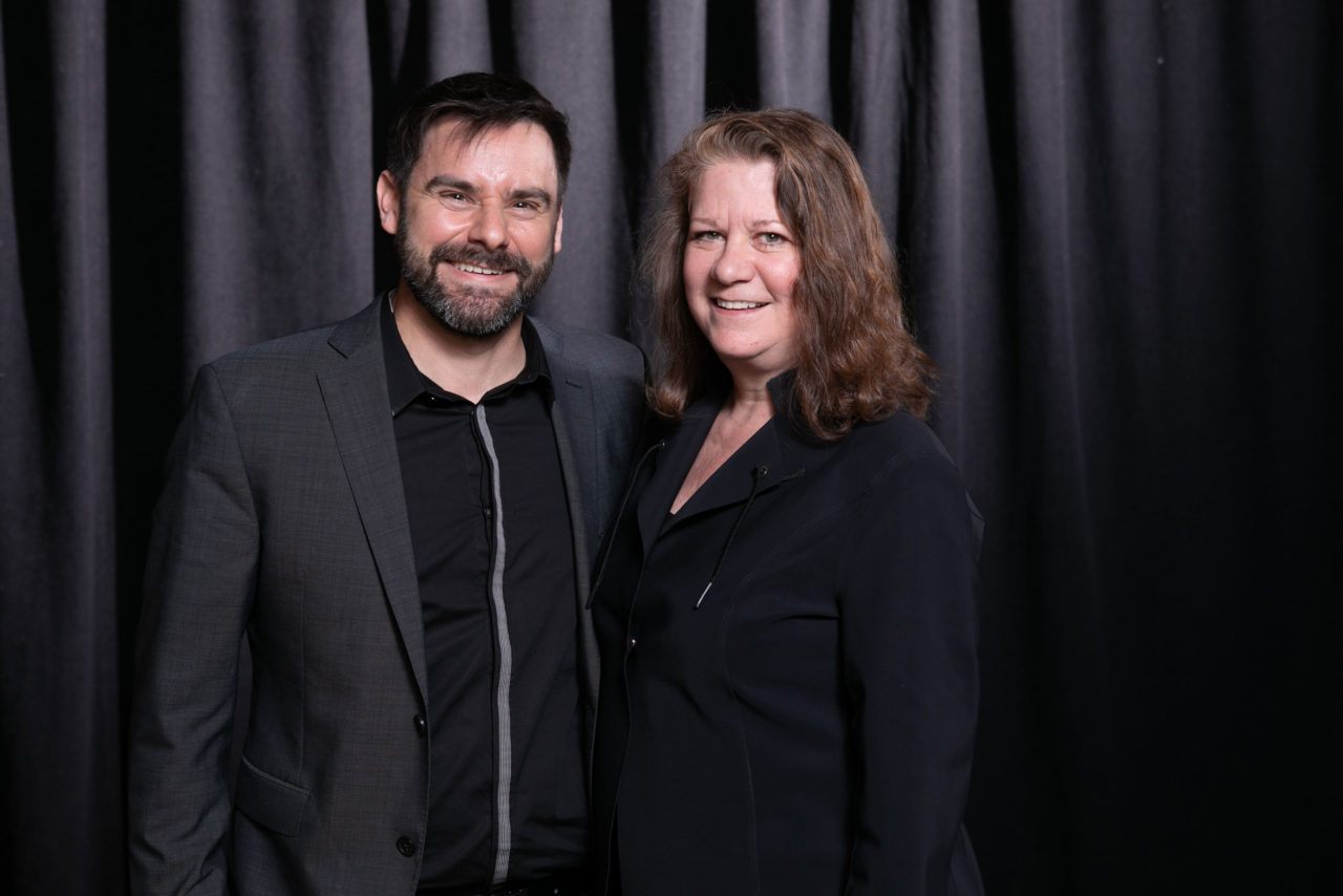 Kathryn Dean of Dean/Wolf Architecture accepted an Architecture Honor award for the firm's Ephemeral Edge house in Austerlitz, NY. Photo: Sam Lahoz.