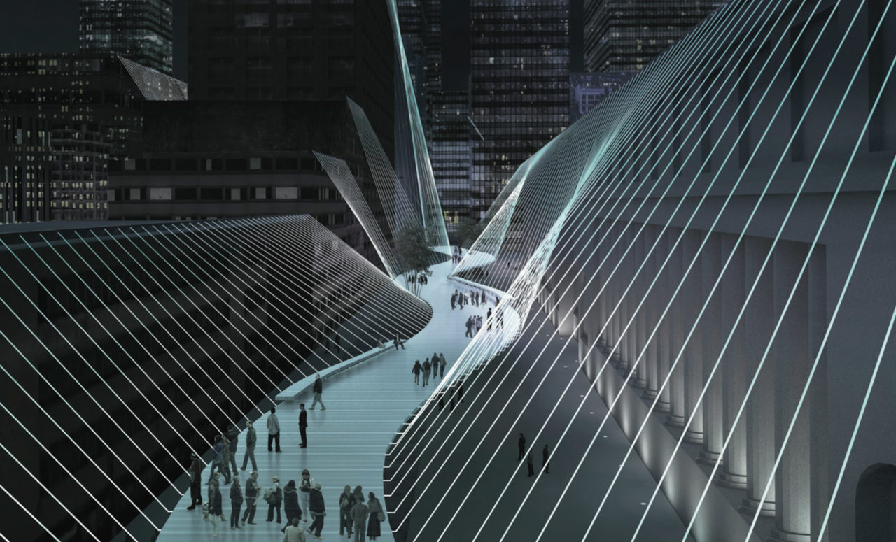 "High Lines" proposal. Image: Courtesy of Metals in Construction.