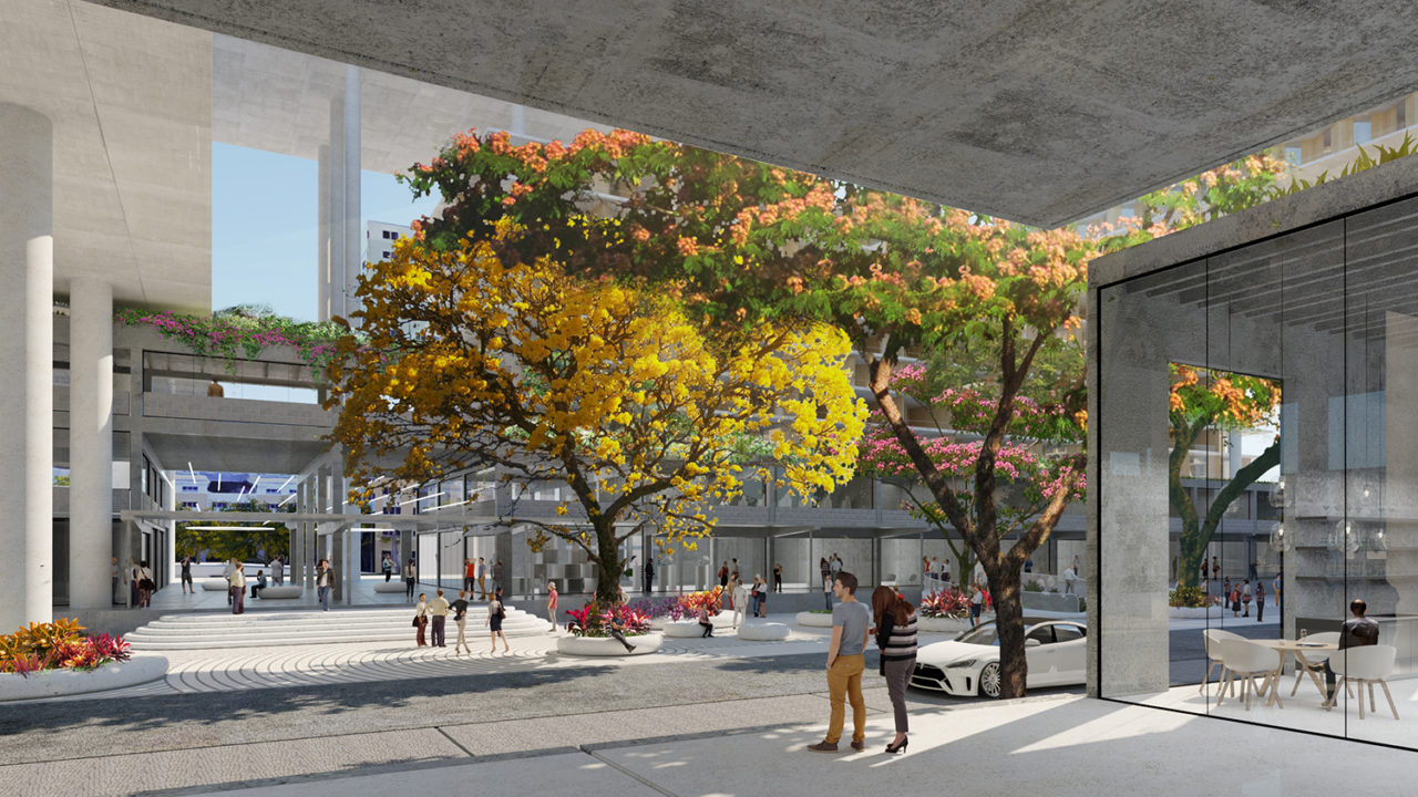 Miami Produce Center by BIG - Bjarke Ingels Group. Image credit: BIG - Bjarke Ingels Group.