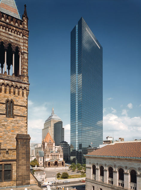 John Hancock Tower, Boston, 1976. Photo: Gorchev & Gorchev.