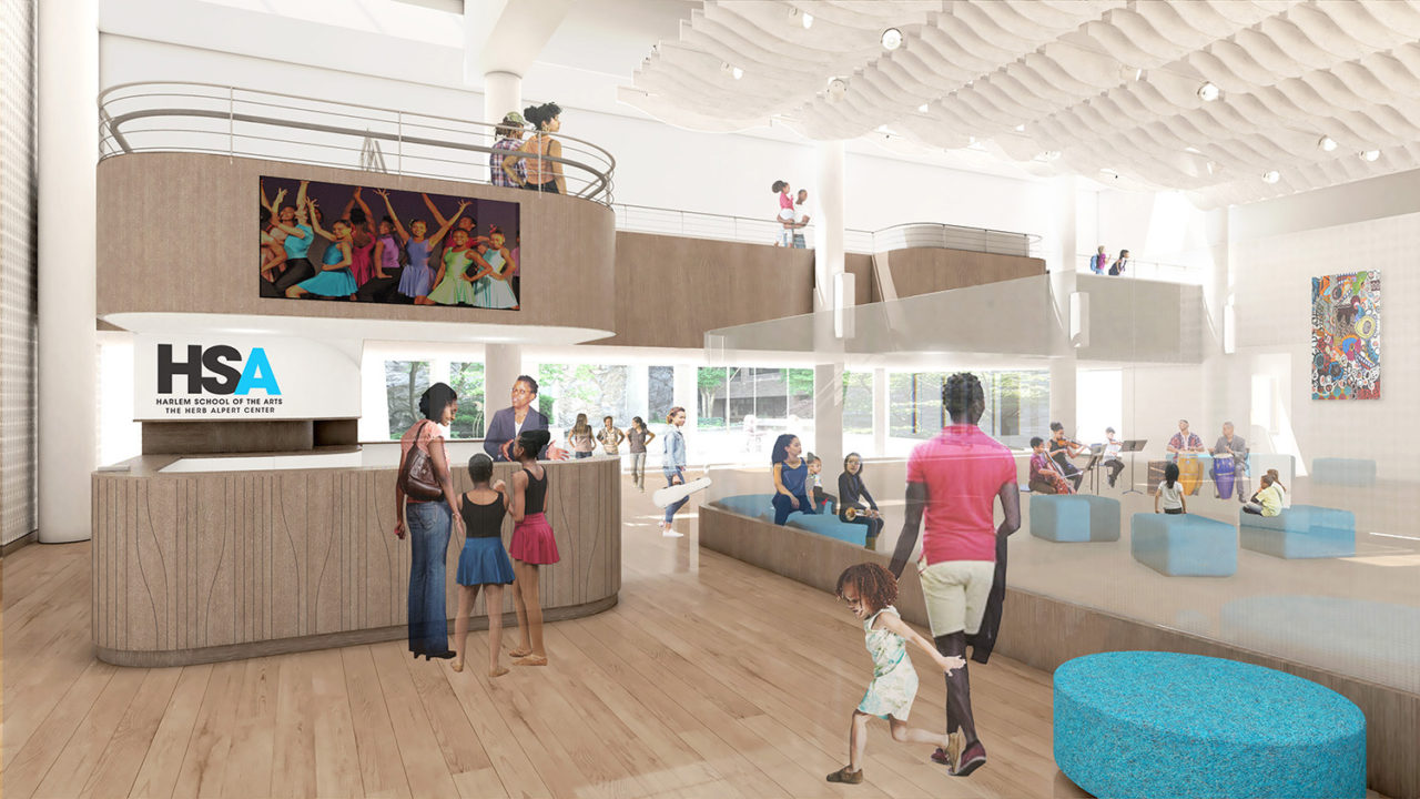 Harlem School of the Arts by Imrey Studio with Eric K. Daniels Architect. Image credit: Imrey Studio.