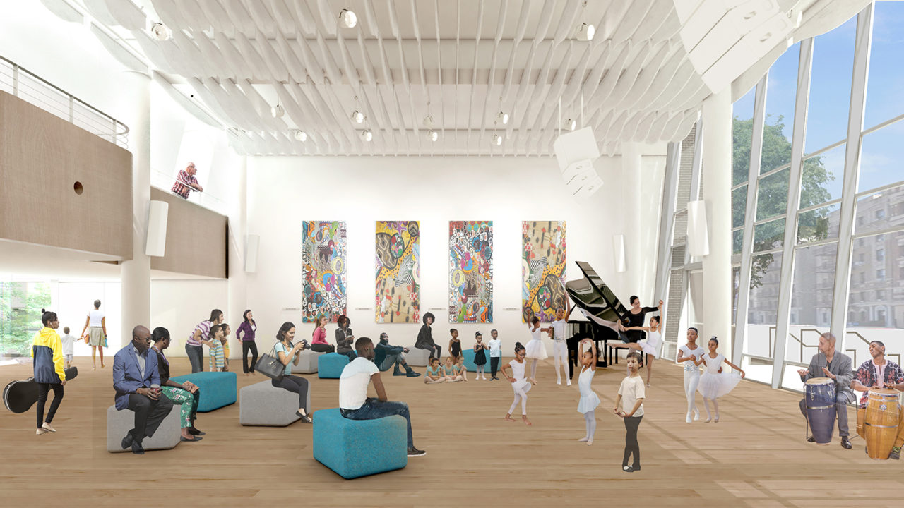 Harlem School of the Arts by Imrey Studio with Eric K. Daniels Architect. Image credit: Imrey Studio.