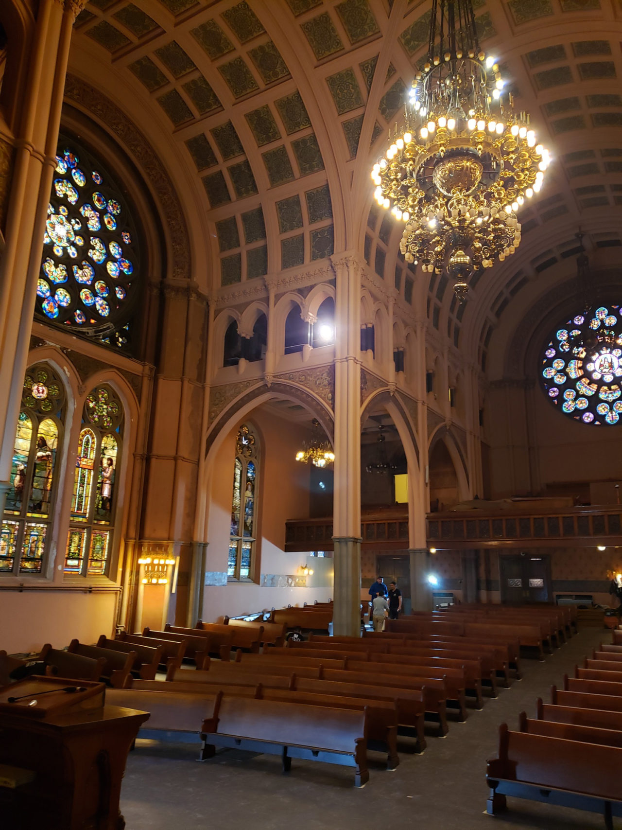 Old First Reformed Church restoration by Jan Hird Pokorny Associates. Image credit: Marko Golubovic.