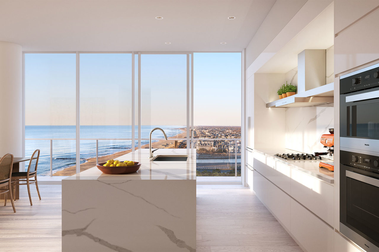 Asbury Ocean Club by Handel Architects. Image: Binyan.