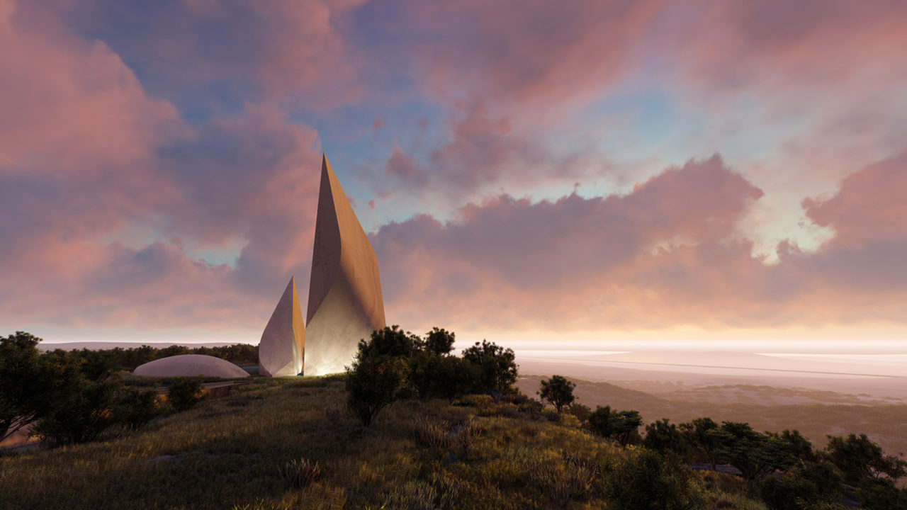 Ngaren: The Museum of Humankind by Studio Libeskind. Image credit: Studio Libeskind.