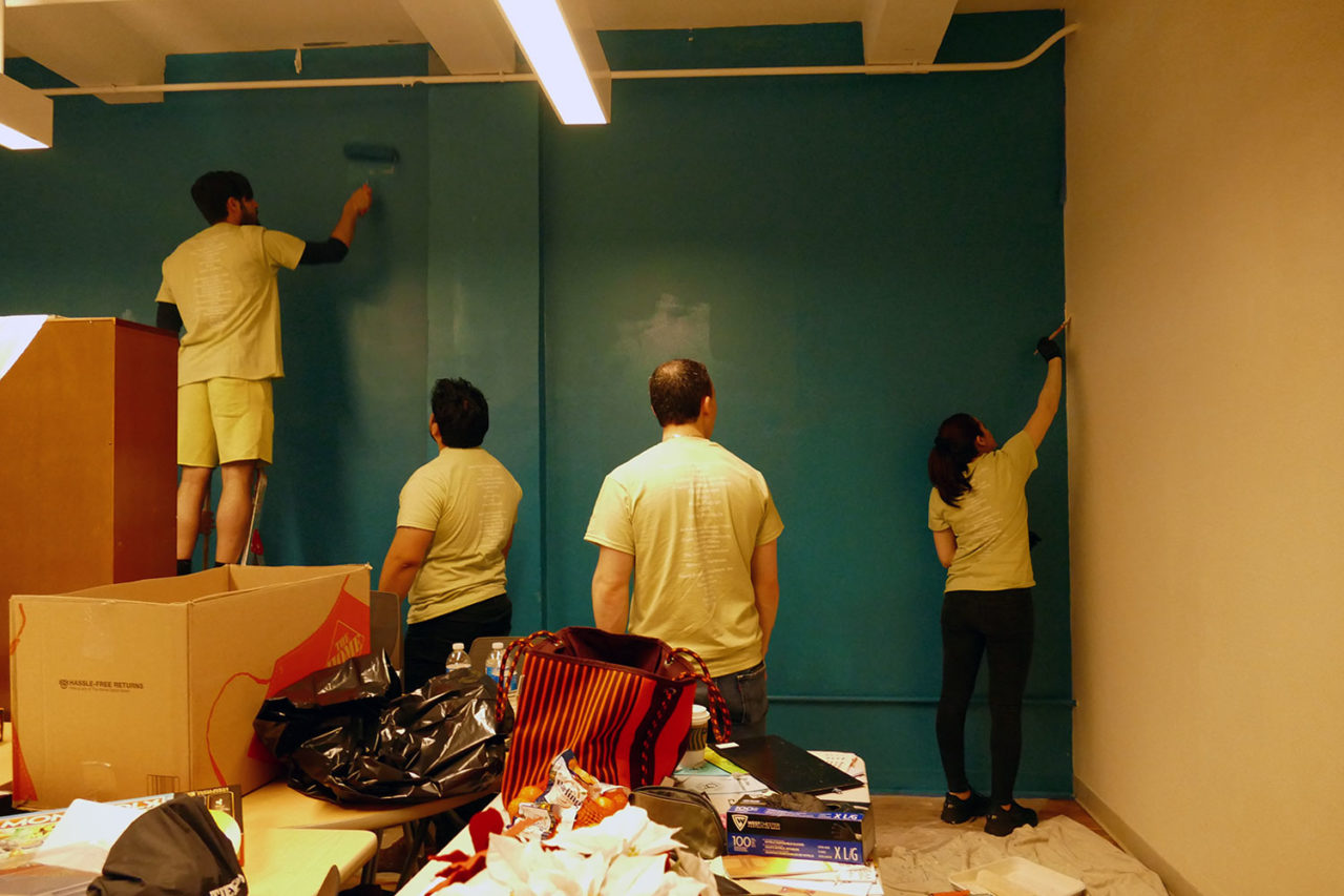 AIANY ENYA Committee and Francis Cauffman Architects at Bowery Residents Committee site. Photo: AIANY.