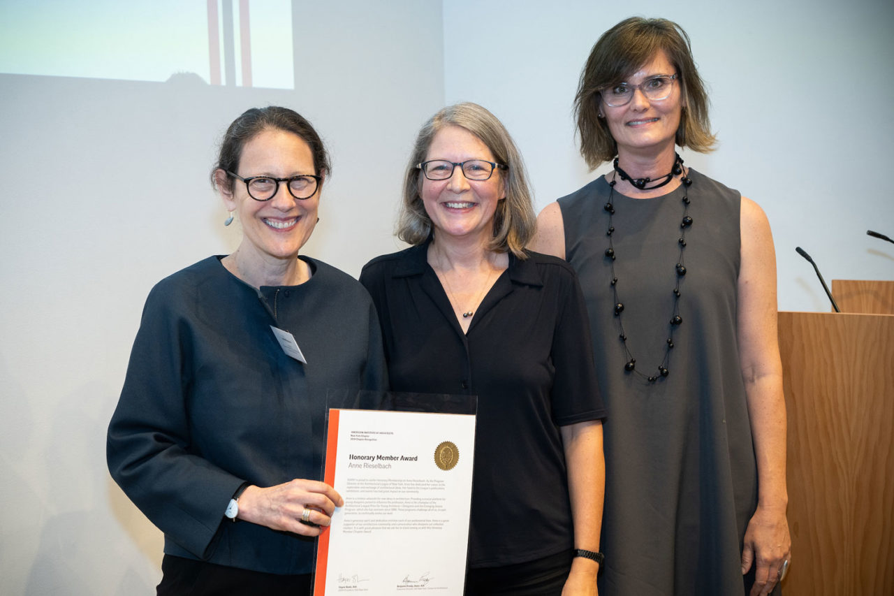 Honorary Membership: Anne Rieselbach, Program Director, The Architectural League of New York