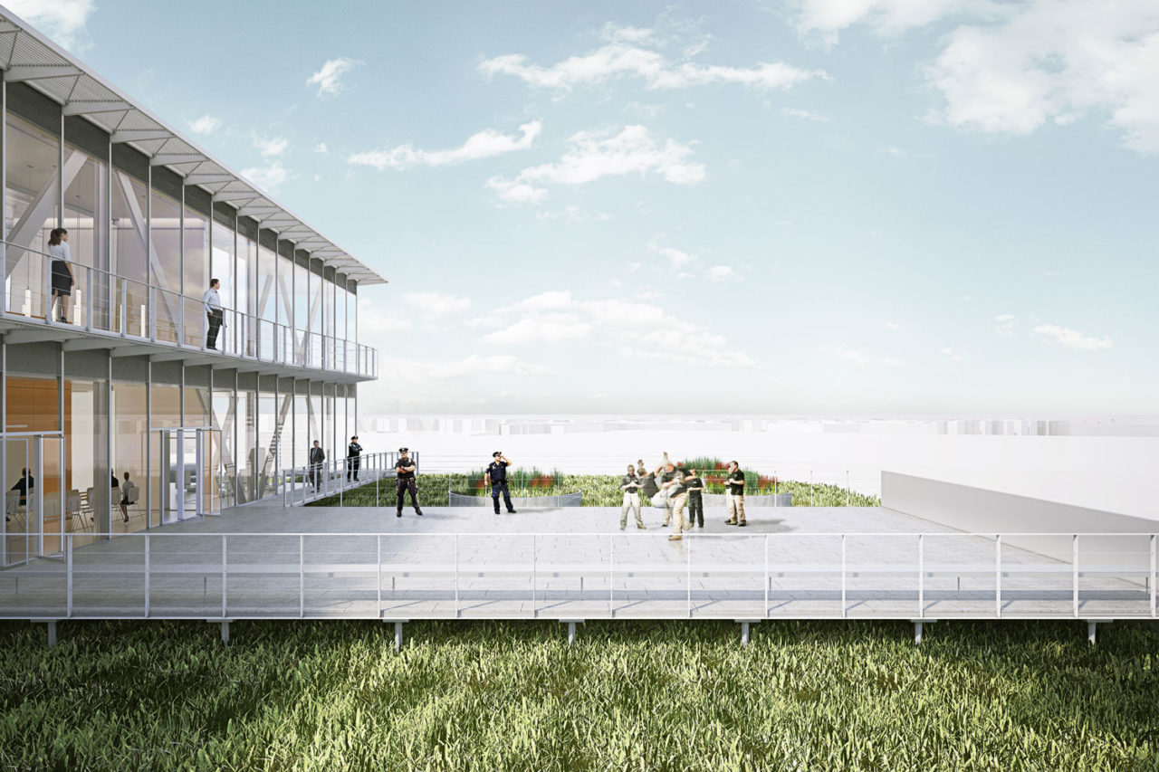 Taxi & Limousine Commission (TLC) Garage and Inspection facility renovation and expansion by TEN Arquitectos. Image: TEN Arquitectos.