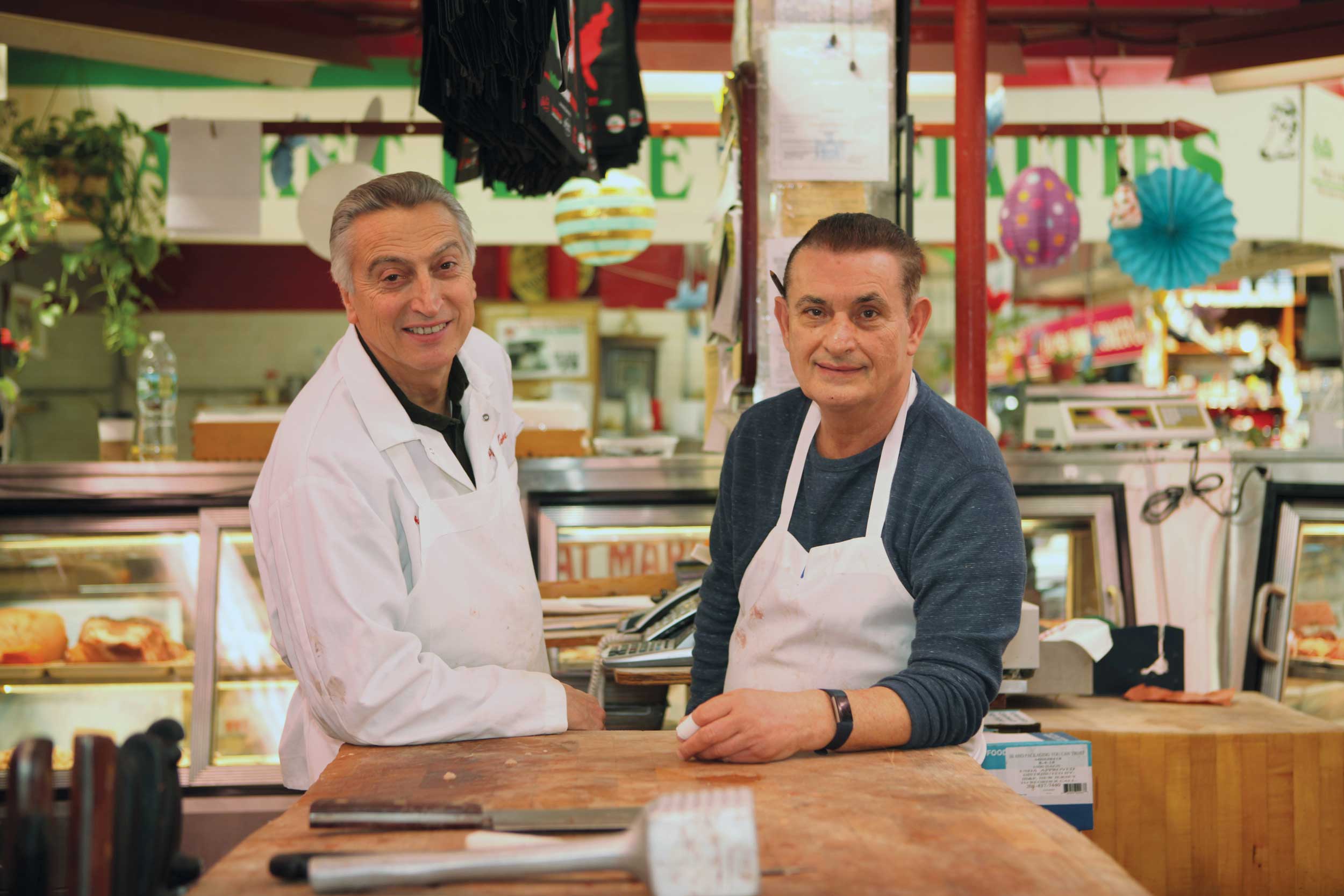 Arthur Avenue, the Bronx: Michael Rella and Peter Servedio, Butchers at ...