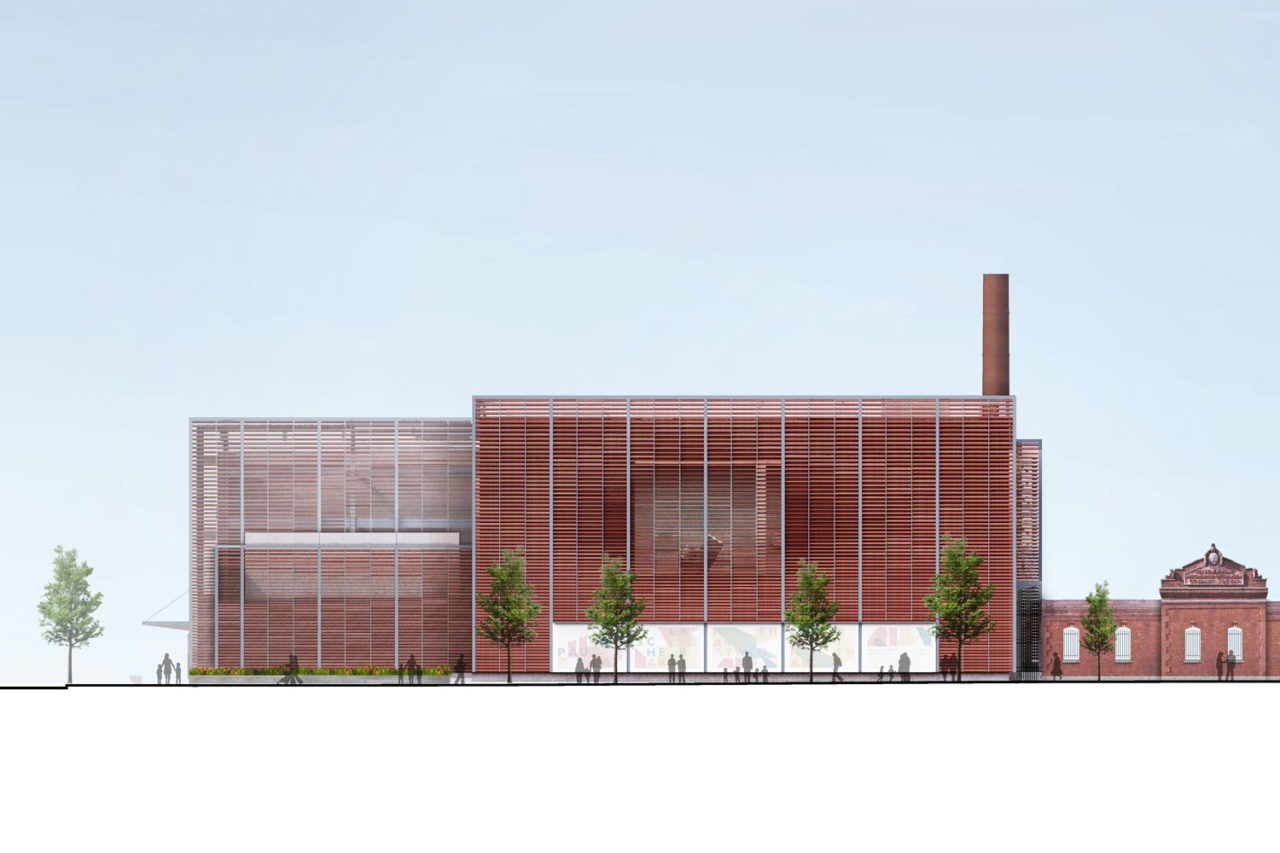 Gowanus CSO by Selldorf Architects, NYC DEP, Hazen and Sawyer, Brown and Caldwell, and DLANDstudio. Image: Selldorf Architects.
