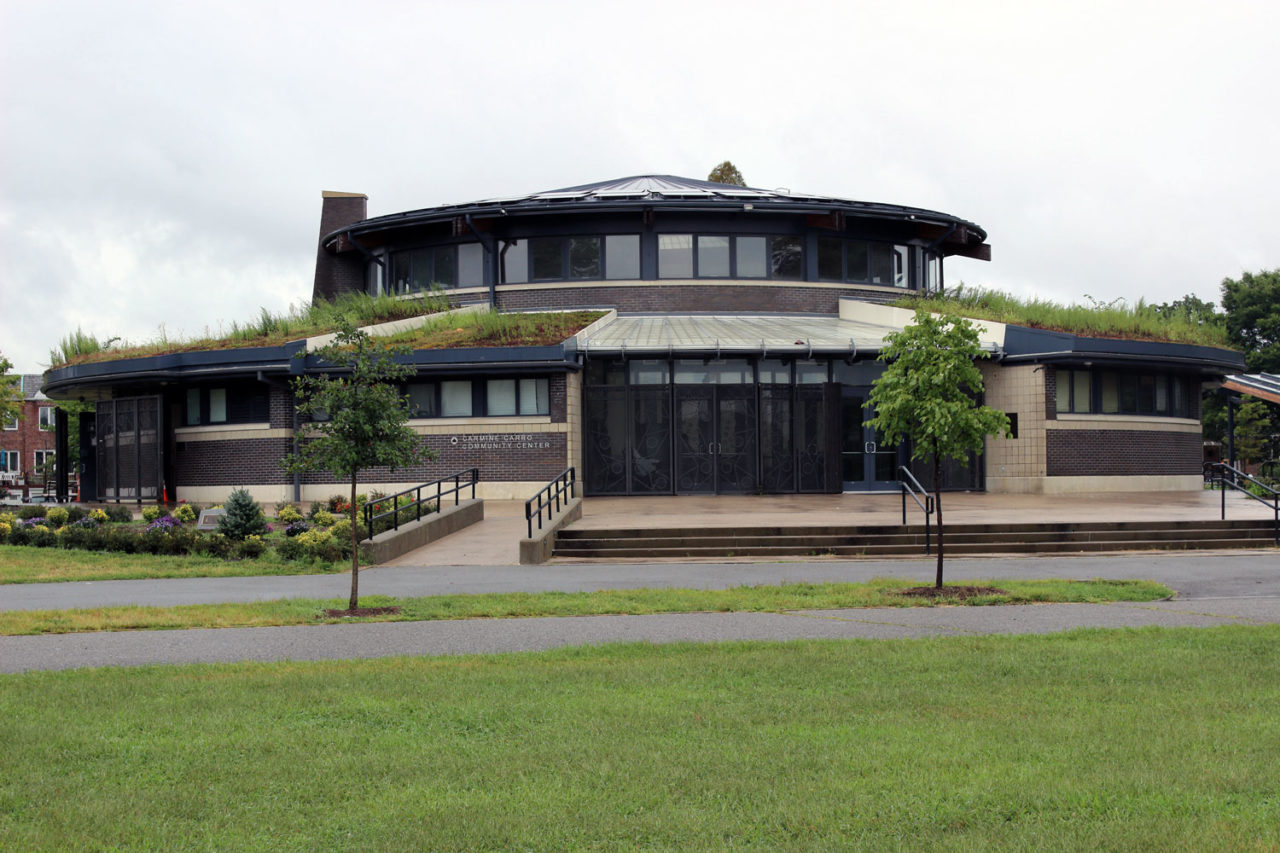 Carmine Carro Community Center, Marine Park, Brooklyn, NY. Photo: Bruce Eisenberg, FAIA.