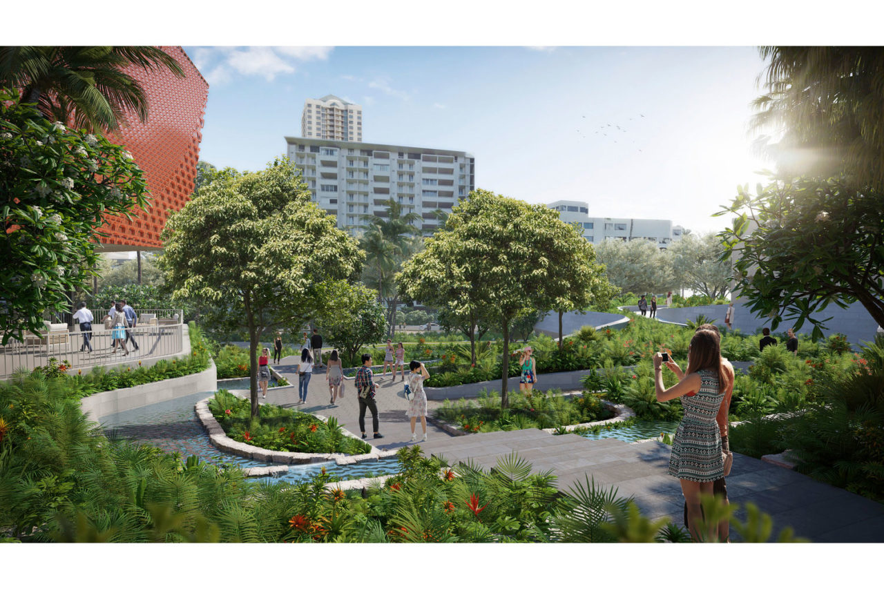 Neal S. Blaisdell Center, Honolulu, Hawaii, by Snøhetta, WCIT, and AECOM. Image: Courtesy of Snøhetta.