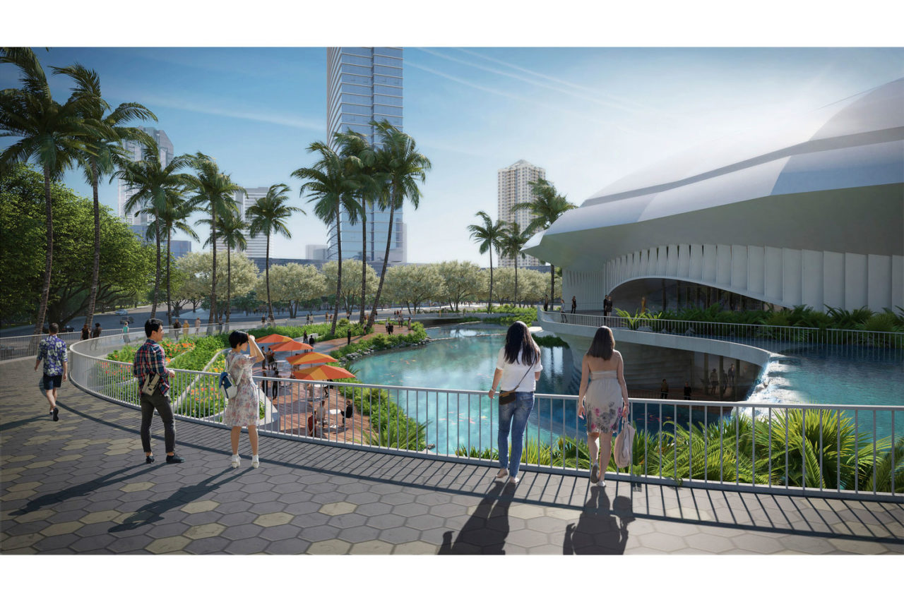 Neal S. Blaisdell Center, Honolulu, Hawaii, by Snøhetta, WCIT, and AECOM. Image: Courtesy of Snøhetta.