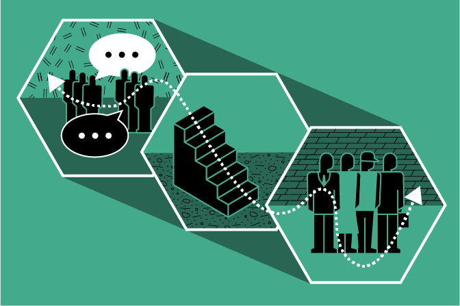 We work to expand definitions of the profession, areas of collaboration, advocacy and inclusion; identifying pathways and barriers to social science & research; and broadening perspectives on the profession.