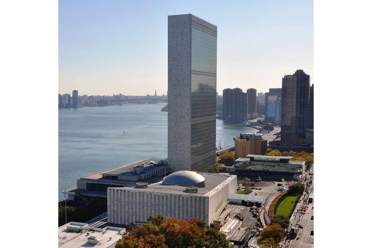 United Nations, New York, NY. Photo: Chris Cooper.