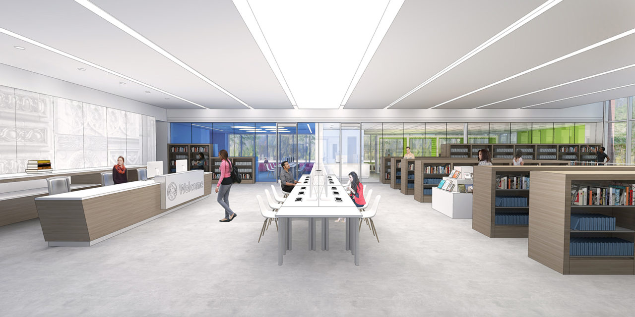 NYPL Charleston Branch by ikon.5 architects. Image credit: ikon.5 architects.