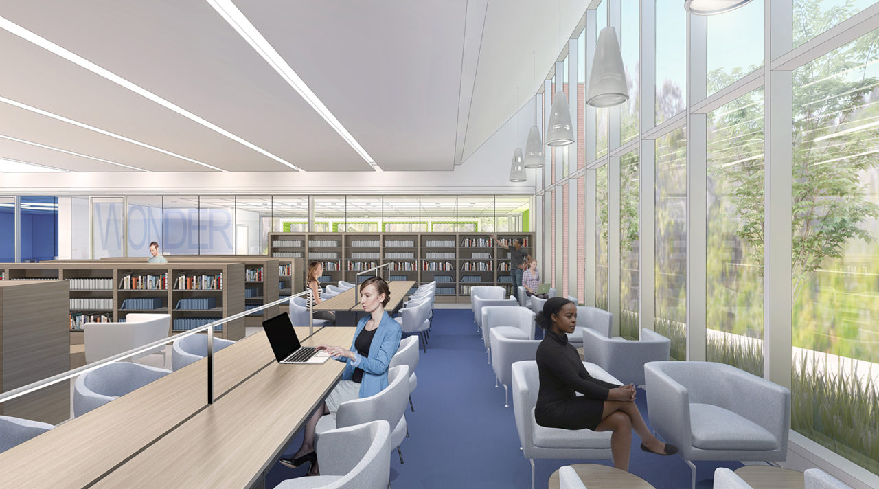 NYPL Charleston Branch by ikon.5 architects. Image credit: ikon.5 architects.