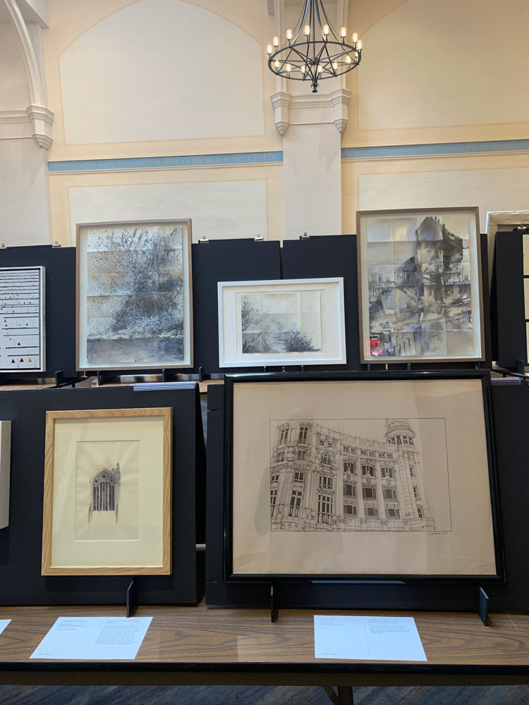 Art by Architects, 2019 installation view. Photo: AIA New York.