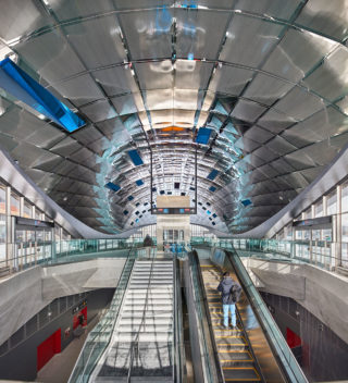 Vaughan Metropolitan Centre Station by Grimshaw; Adamson Associates Architects; The MBTW Group. Photo: Shai Gil.