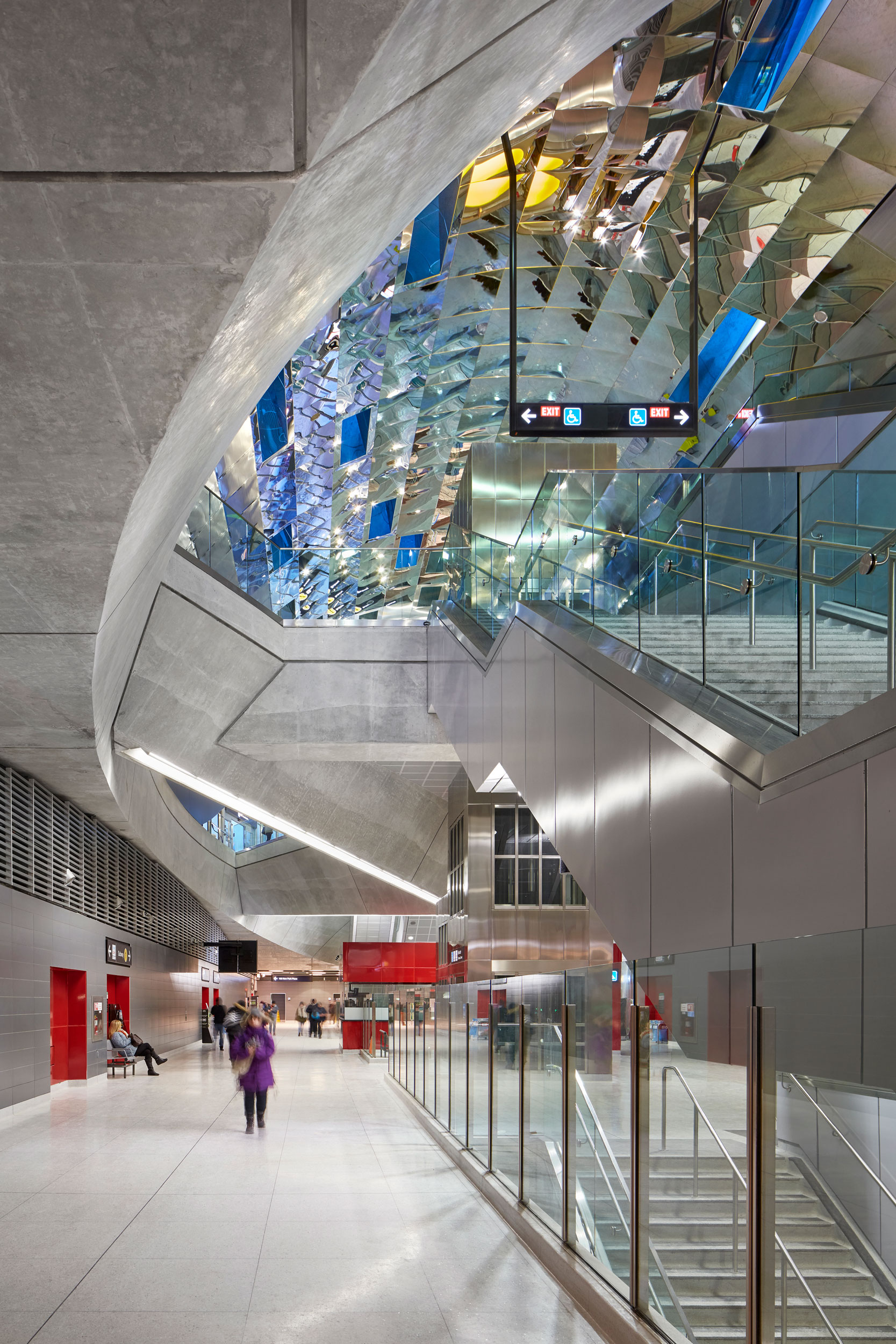 Vaughan Metropolitan Centre Station by Grimshaw; Adamson Associates Architects; The MBTW Group. Photo: Shai Gil.