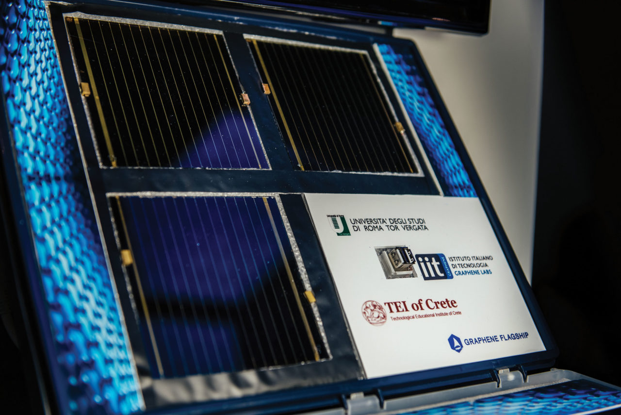 The KTH Royal Institute of Technology in Stockholm uses graphene photodetectors to identify the “molecular fingerprint” of diseases. Photo: Graphene Flagship.