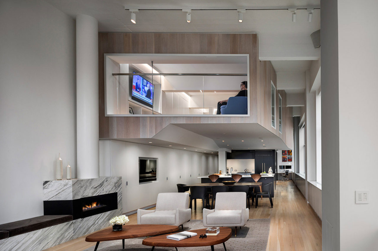 Capsule Loft, New York, NY. Photo: Peter Aaron with Francis Dzikowski.