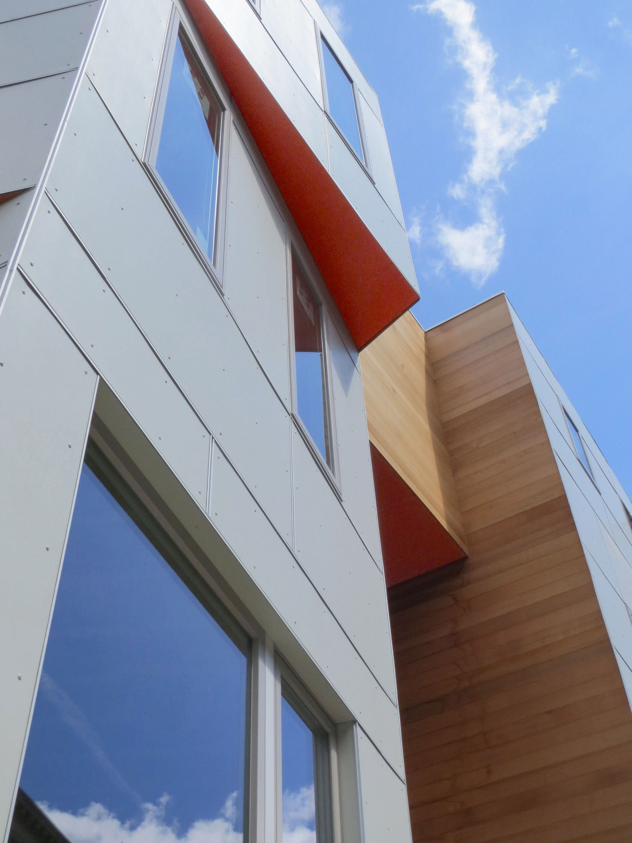 Glenville Townhomes by RODE Architects. Photo: RODE Architects.