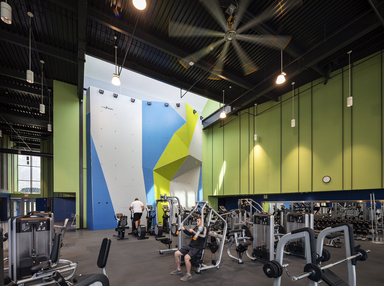 The Center for Health and Wellness at Suffolk County Community College by ikon.5 architects. Image credit: James Ewing.