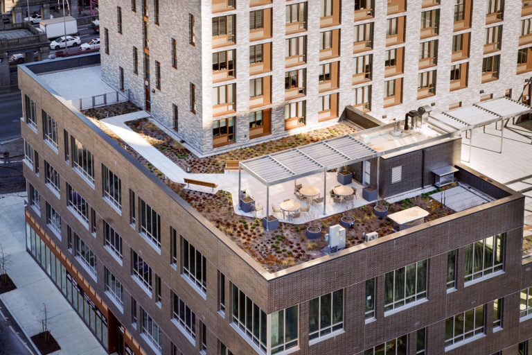 The Goldin at Essex Crossing by Dattner Architects. Photo: Ari Burling/Coe Hoeksema/David Sundberg |ESTO/Field Condition/QuallsBenson.